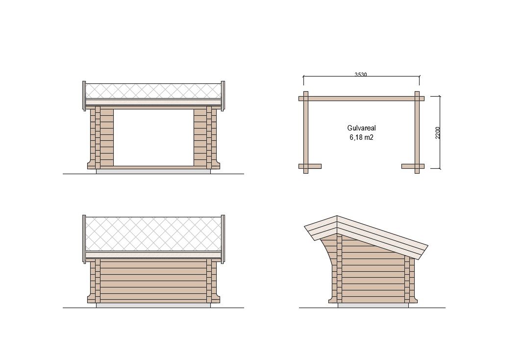 Plantegning 1 for Gapahuker